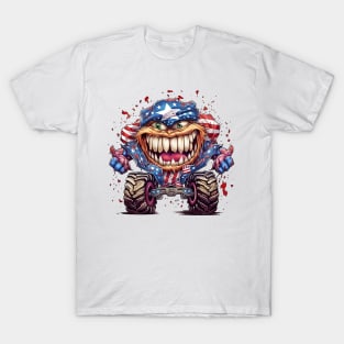 4th of July Monster Truck #1 T-Shirt